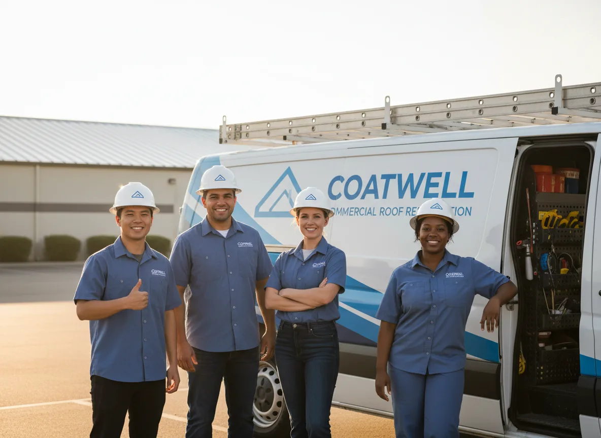 Commercial roof coating company in Alcoa, TN